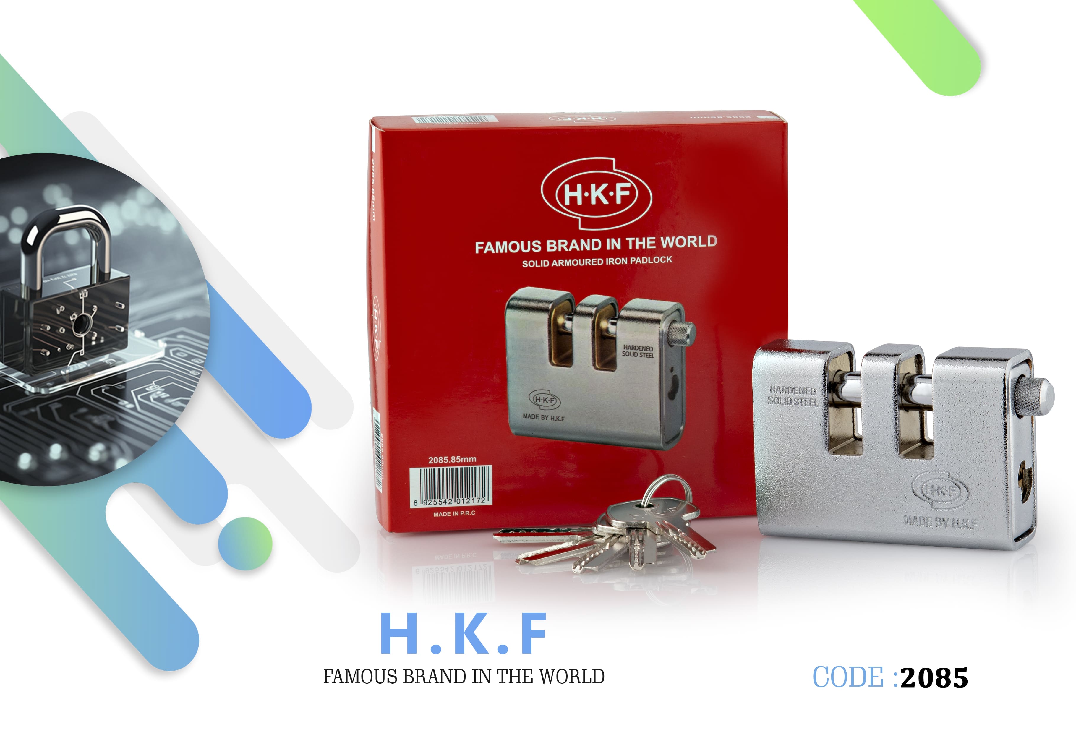 قفل کتابی تمام روکش مخصوص زنجیر قطر 10