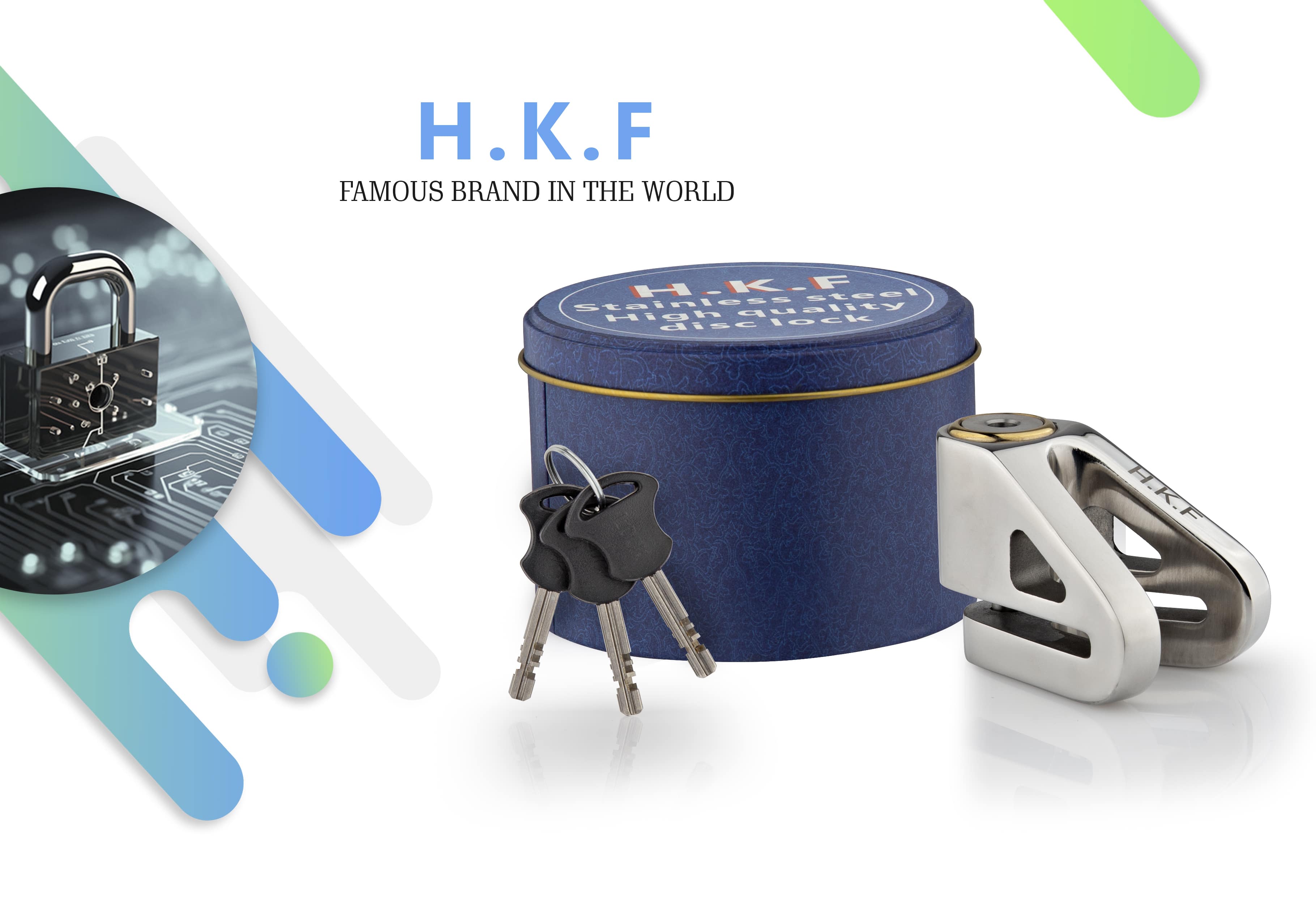 قفل دیسک موتور طرح ویرو ایتالیا